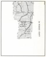 Rosebud County - South, Gopher, Custer National Forest, Cheyenne Indian Reservation, Ashland, Birney, Castle Rock, Montana State Atlas 1950c